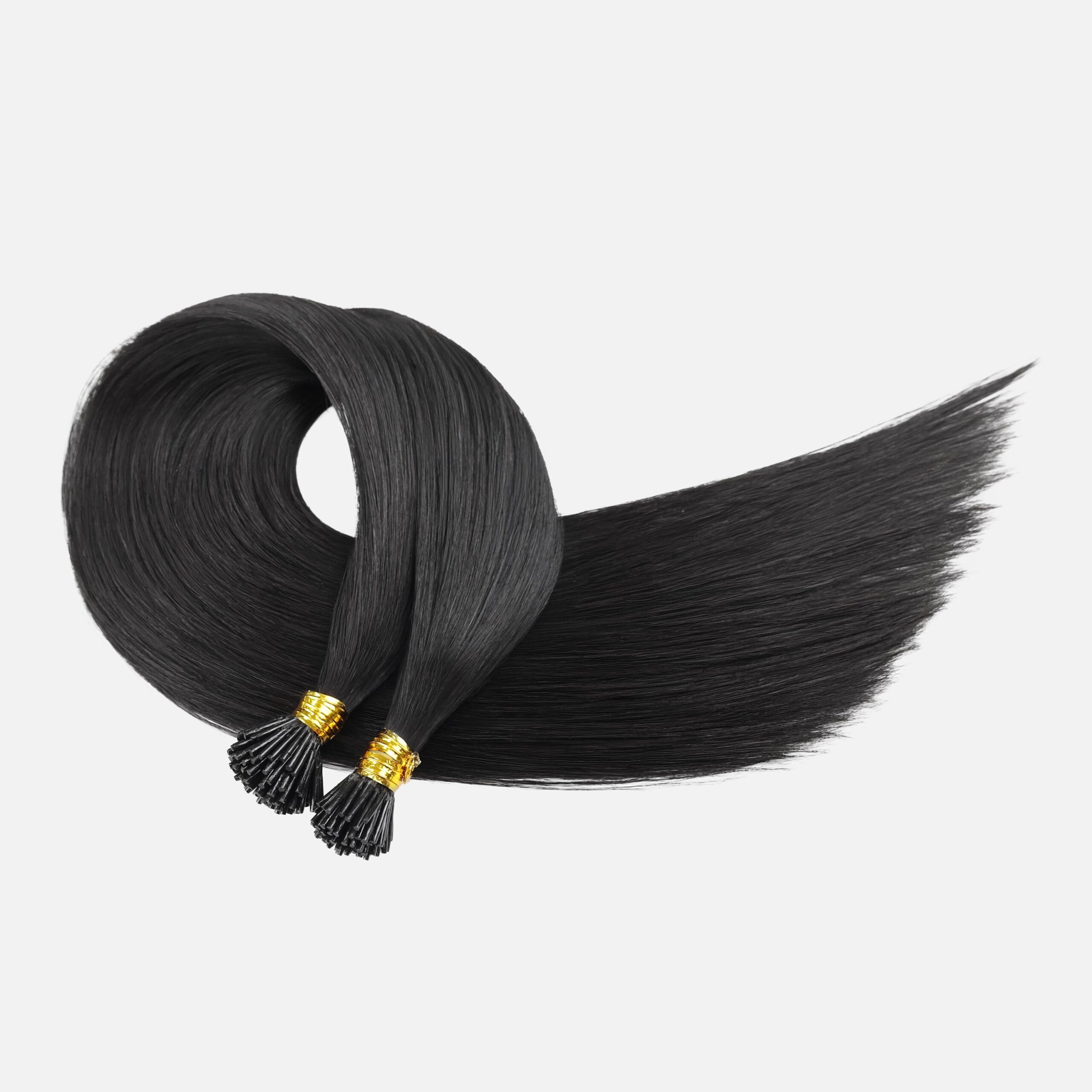 Bleach Blonde (613) I-Tip Hair Extensions (50g-100g) - Image 7