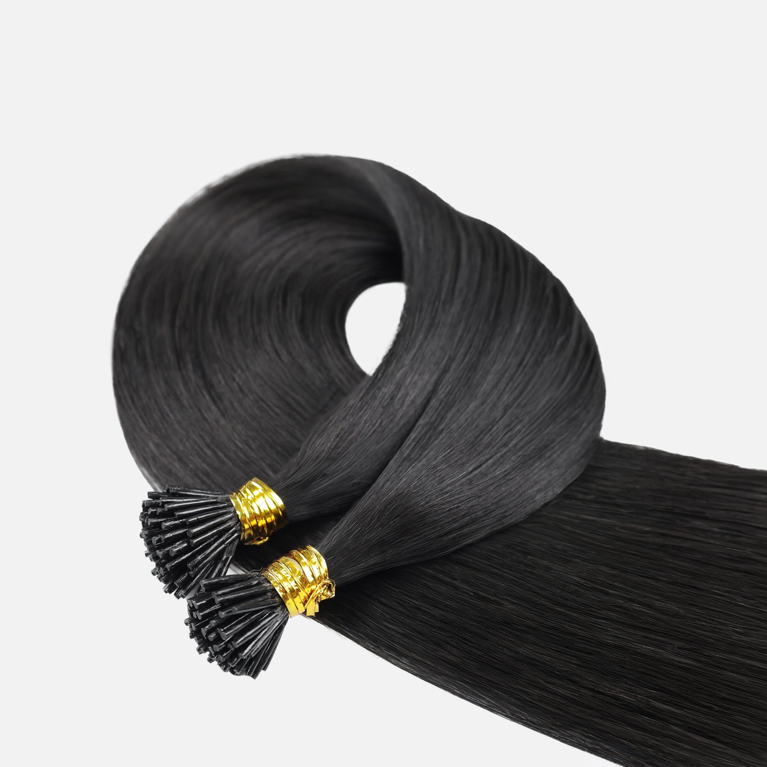 Bleach Blonde (613) I-Tip Hair Extensions (50g-100g) - Image 4